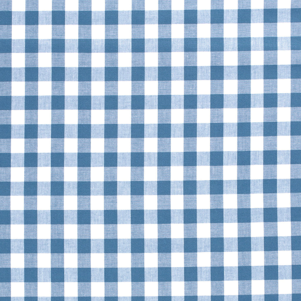 Poplin Gingham Indigo