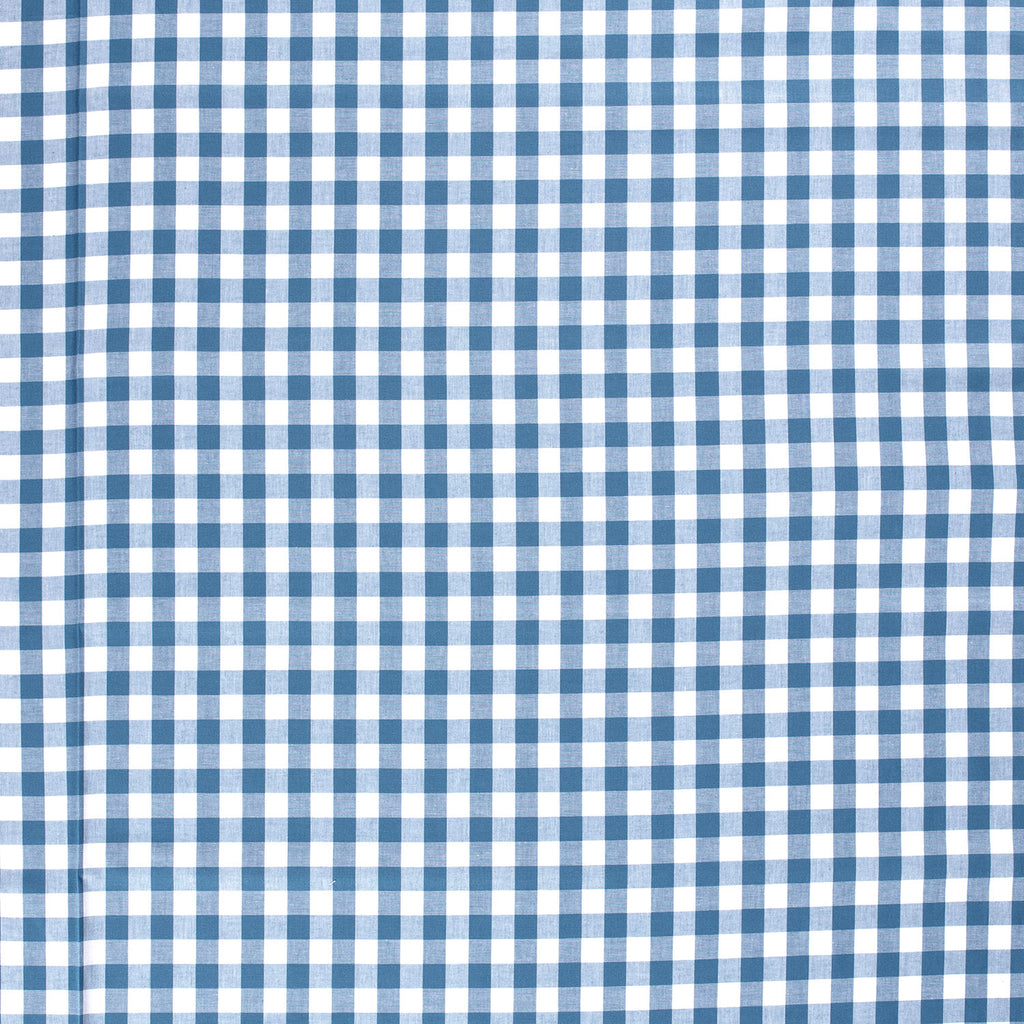 Poplin Gingham Indigo