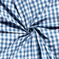 Poplin Gingham Indigo
