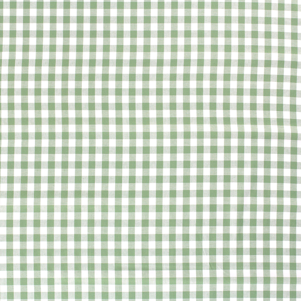 Poplin Gingham Grønn