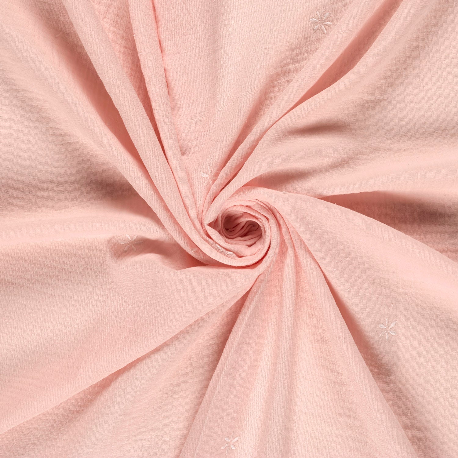 Musselin Rosa Blomst