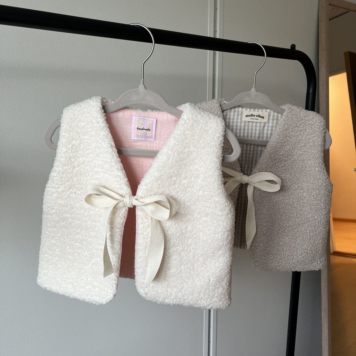 2-i-1 Teddy Vest Symønster