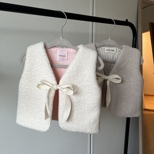 2-i-1 Teddy Vest Symønster