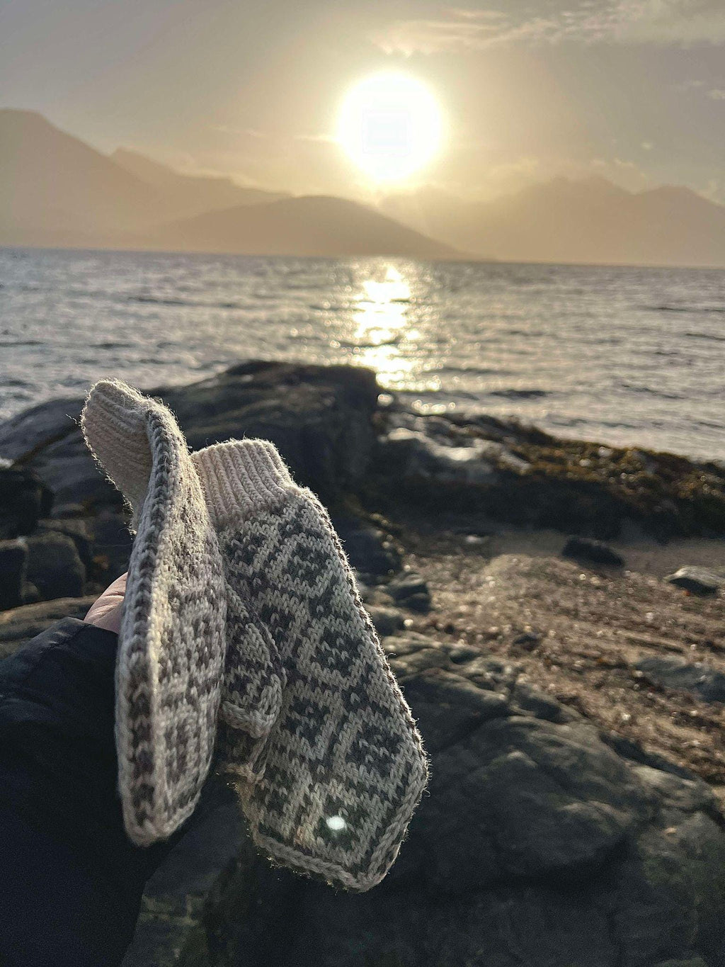 Fjordvotter Strikkeoppskrift