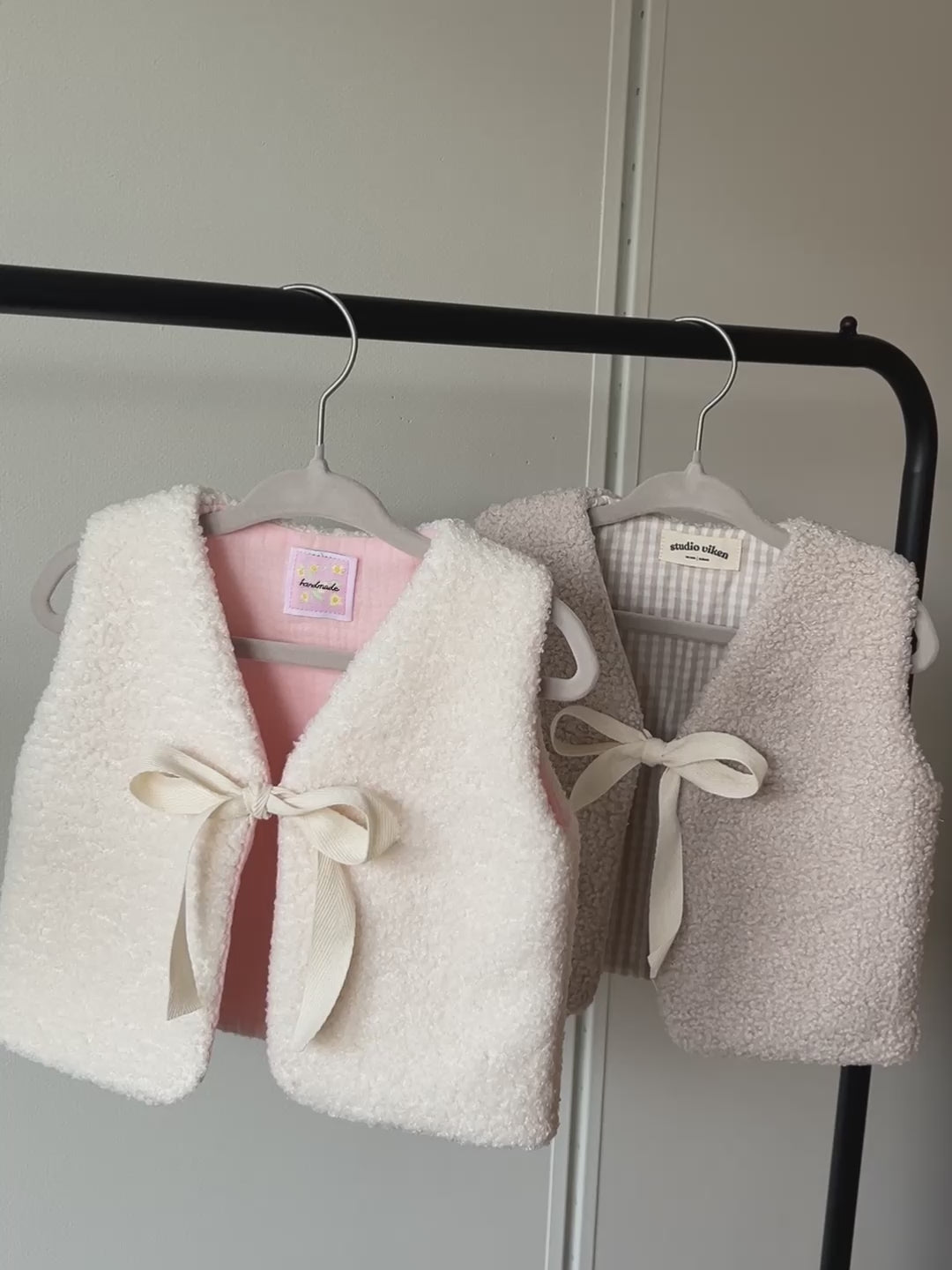 2-i-1 Teddy Vest Symønster